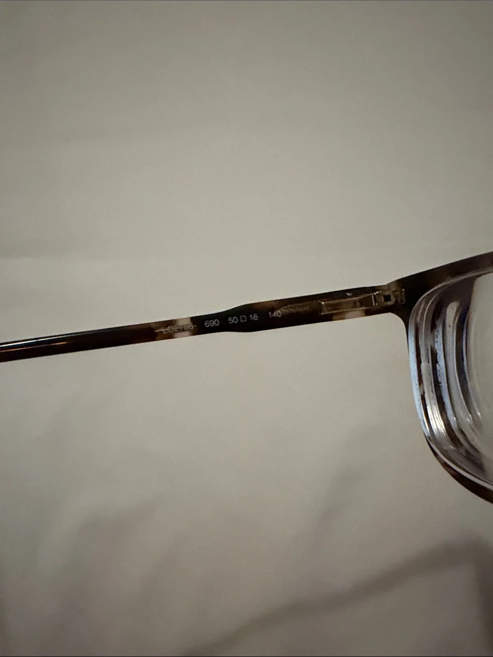 Longchamp Classic Tortoiseshell Rectangular Glasses